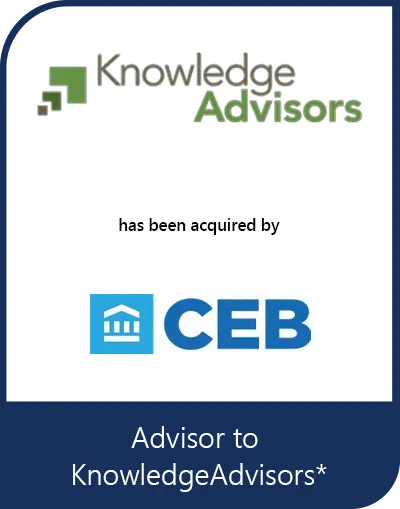 Transaction tombstone for Knowledge Advisors