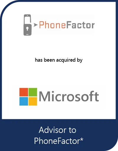 Transaction tombstone for Microsoft / PhoneFactor