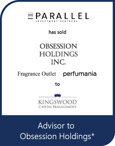 Transaction tombstone for Obsession Holdings