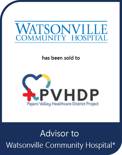 Transaction tombstone for Watsonville Community Hospital