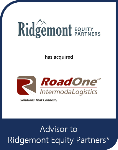 Ridgemont Equity Partners – RoadOne IntermodaLogistics