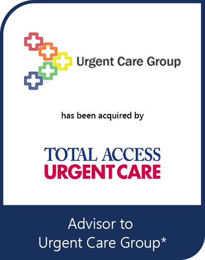 Transaction tombstone for Urgent Care Group
